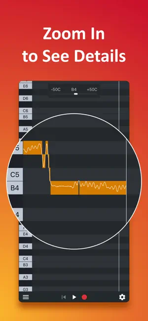 Nail the Pitch - Vocal Monitor screenshot 4