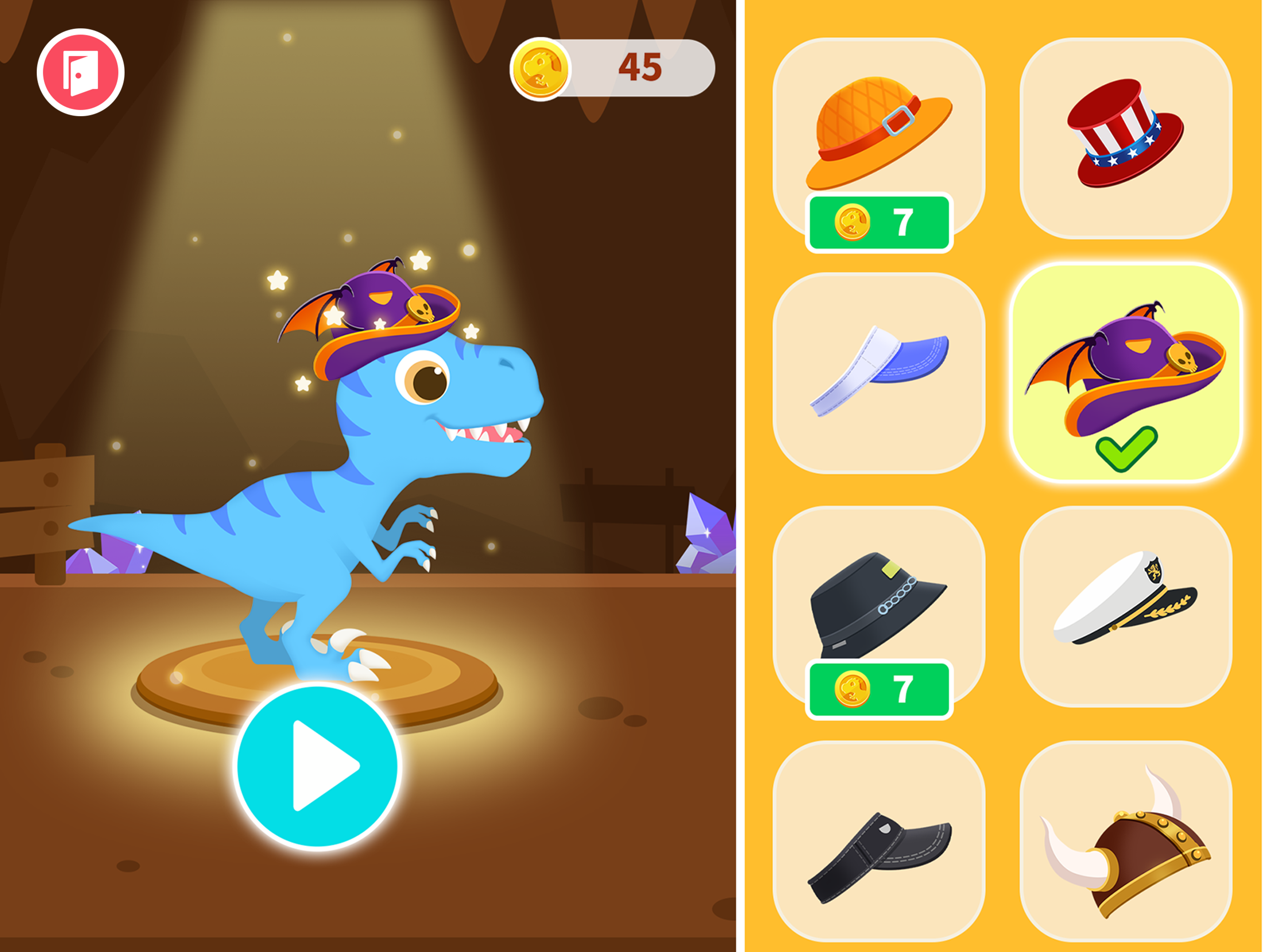 Dinosaur Digger Excavator Game