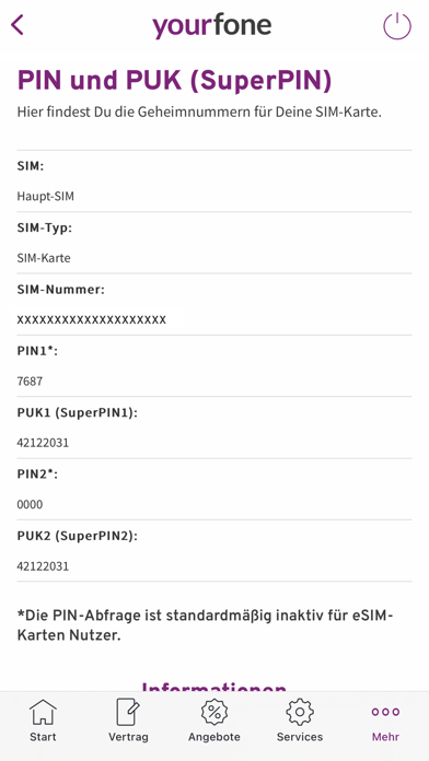 Screenshot #3 pour yourfone Servicewelt