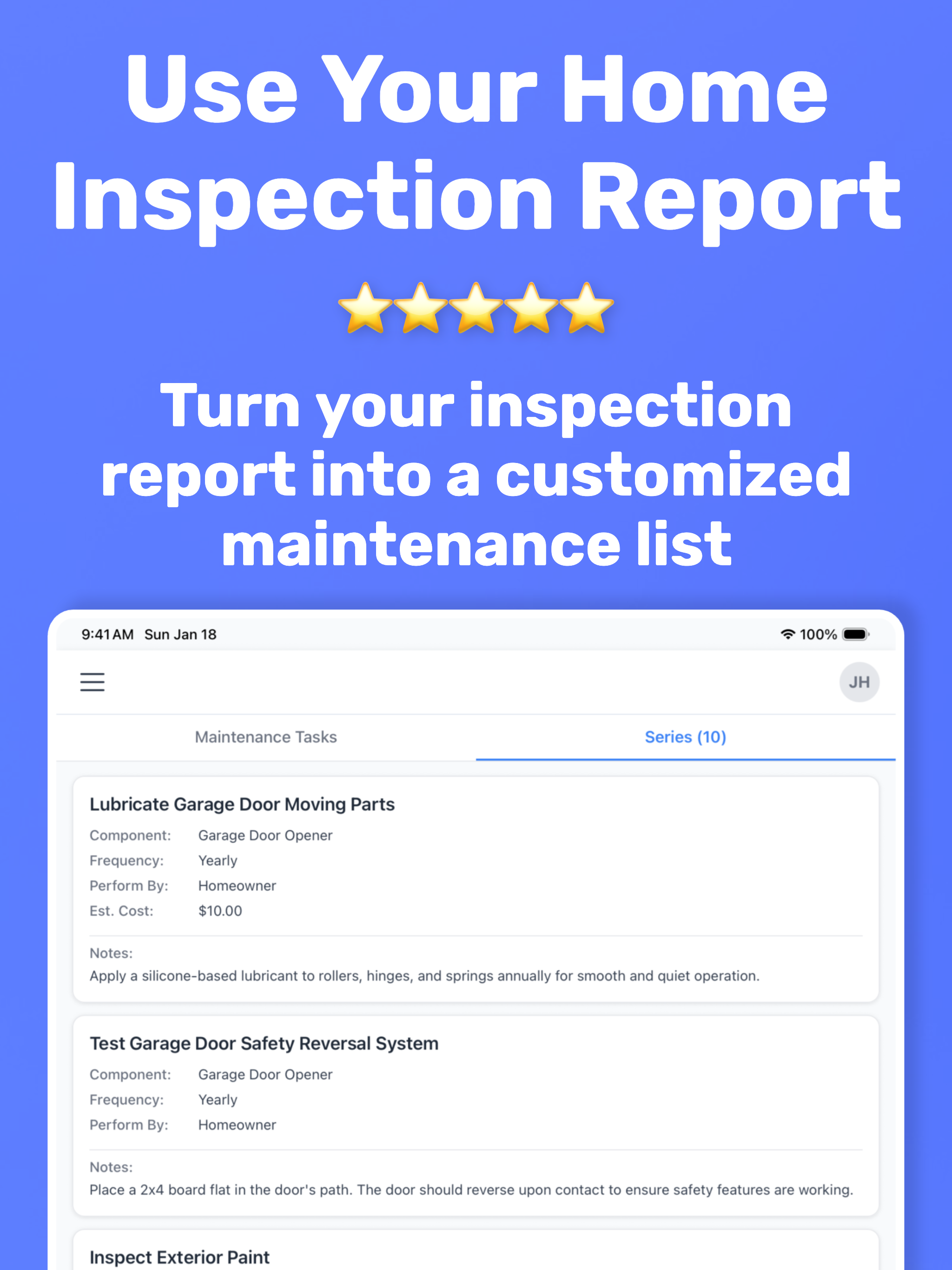 Properteer: Home Maintenance