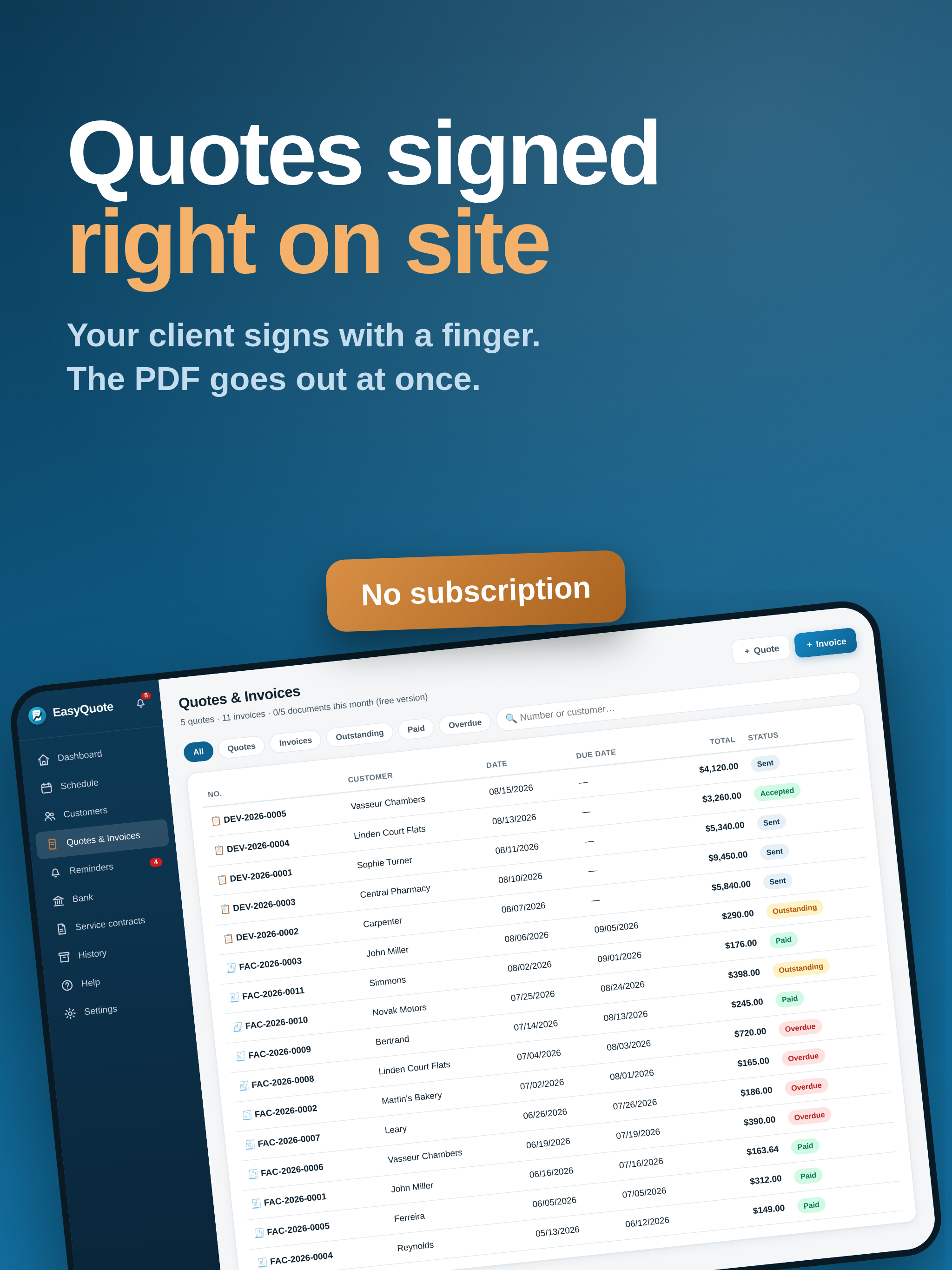EasyQuote — Quotes & Invoices screenshot 8