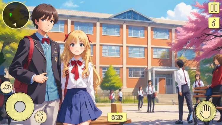 Anime High School Yandere Girl