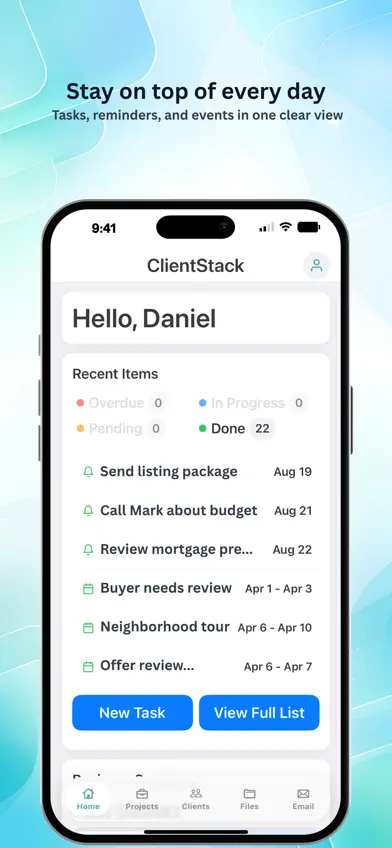 ClientStack screenshot 1