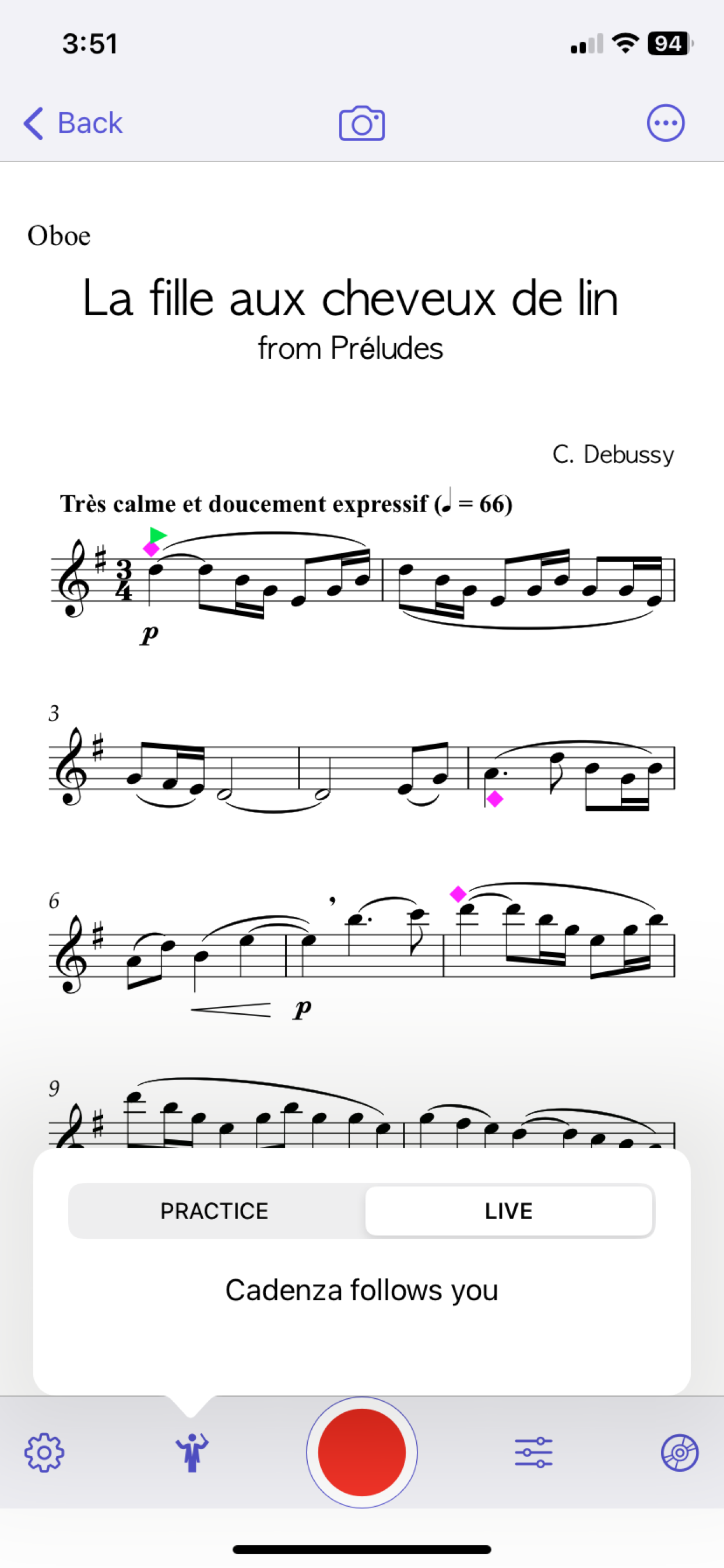 Cadenza Live Accompanist screenshot 6
