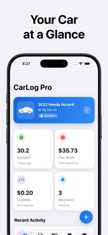 CarLog – Vehicle Manager Screenshot 1 of 6