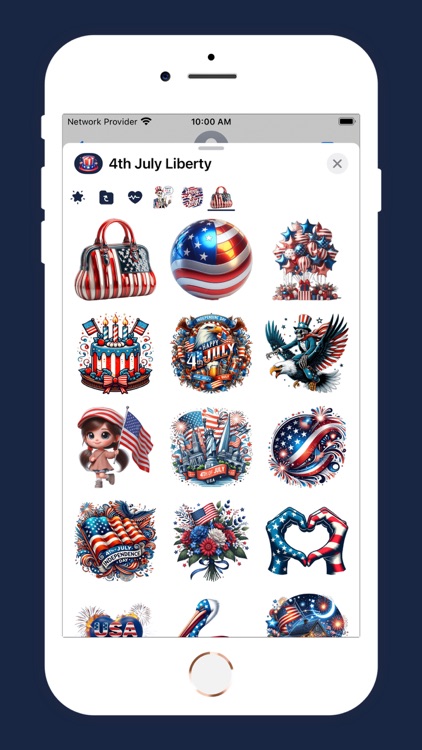 4th July Liberty Spark Wave