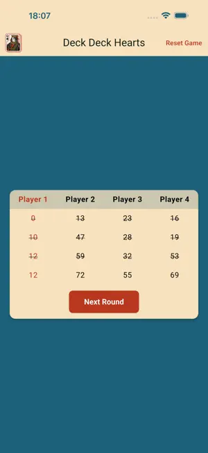 Deck Deck Hearts screenshot 3