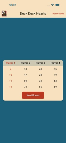 Deck Deck Hearts screenshot