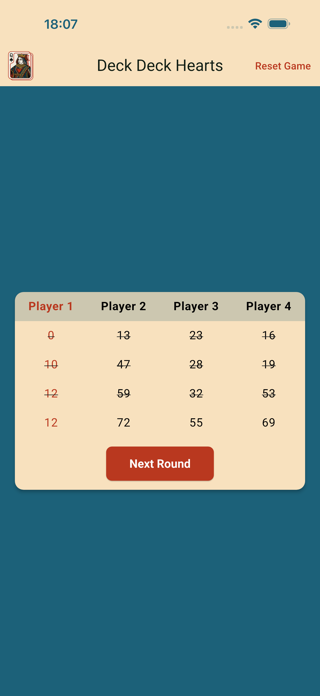 Deck Deck Hearts Screenshot 3 of 3