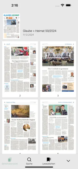 Meine Kirchenzeitung digital screenshot 3