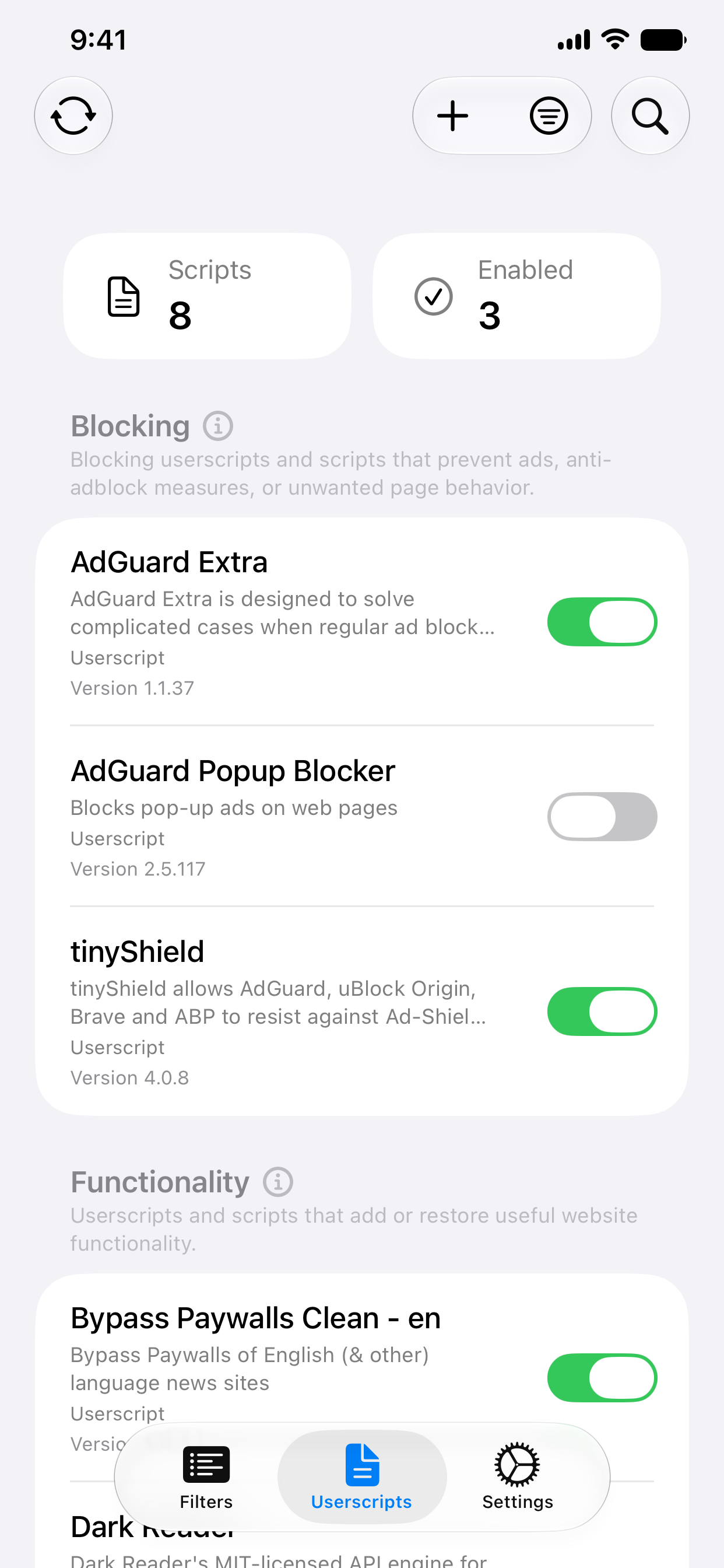 wBlock screenshot 2