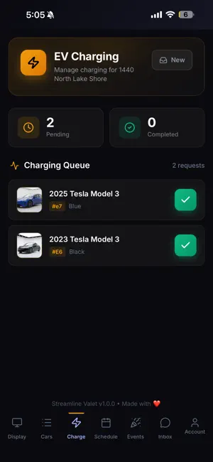 Streamline Valet Parking screenshot 2