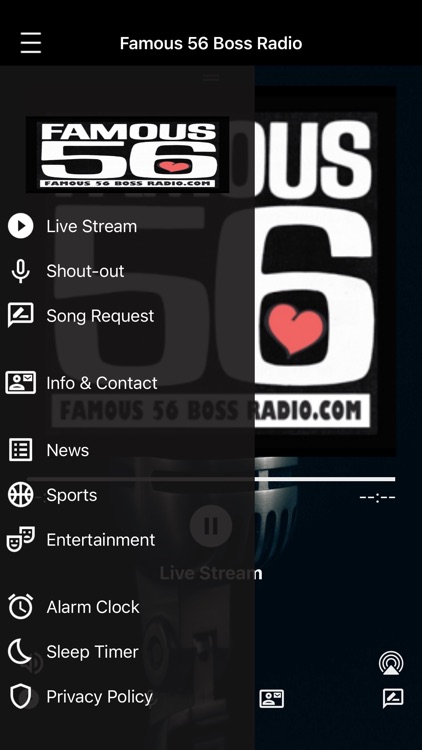 Famous 56 Boss Radio