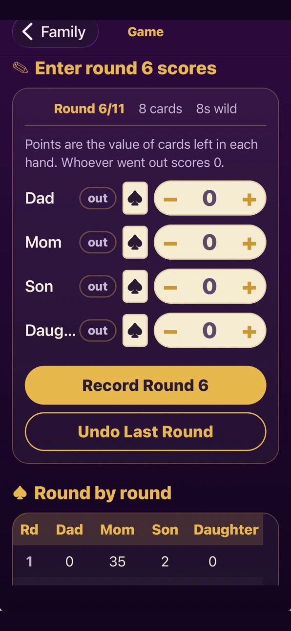 iPhone screenshot
