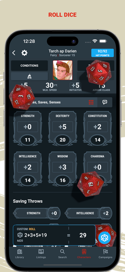 D&D Beyond Screenshots