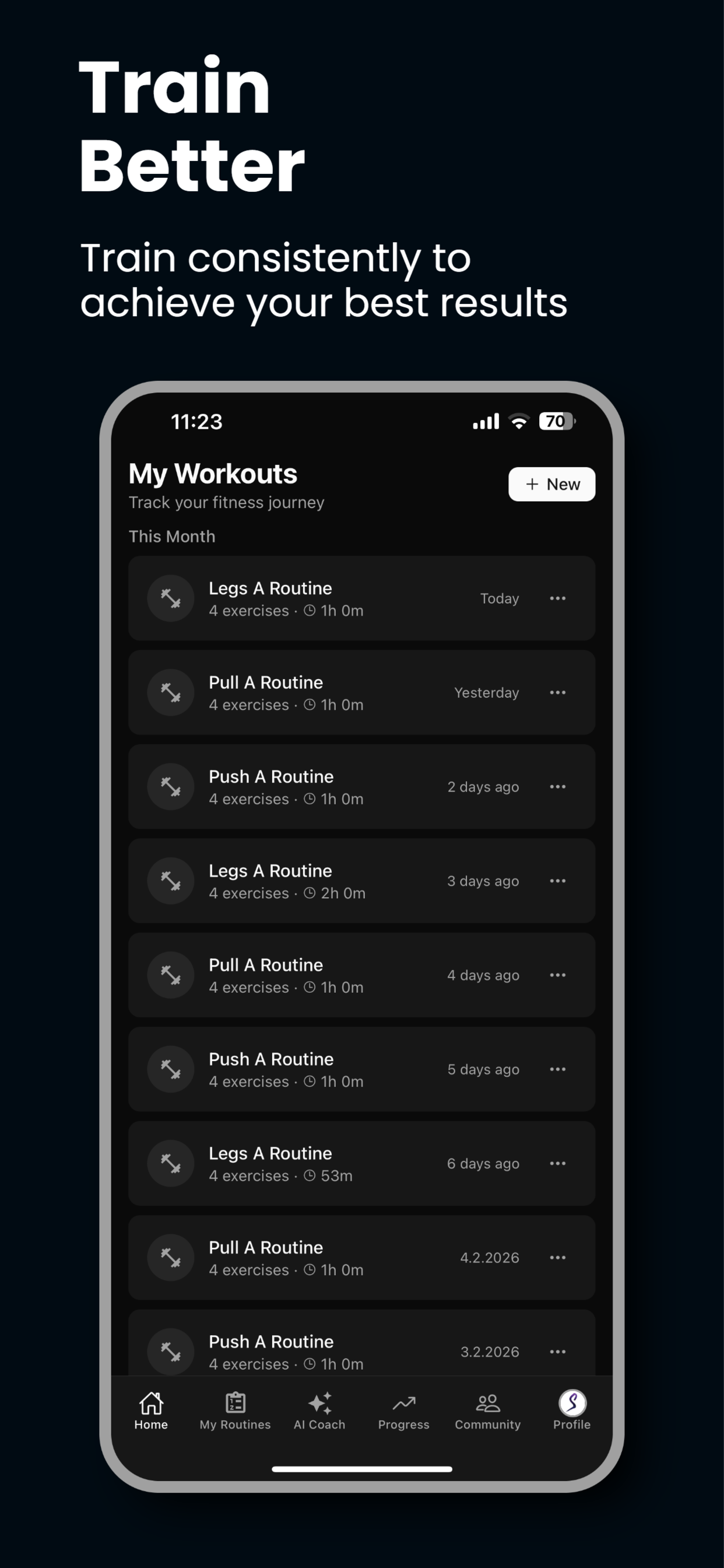 Flexi: Workout Tracker screenshot 3