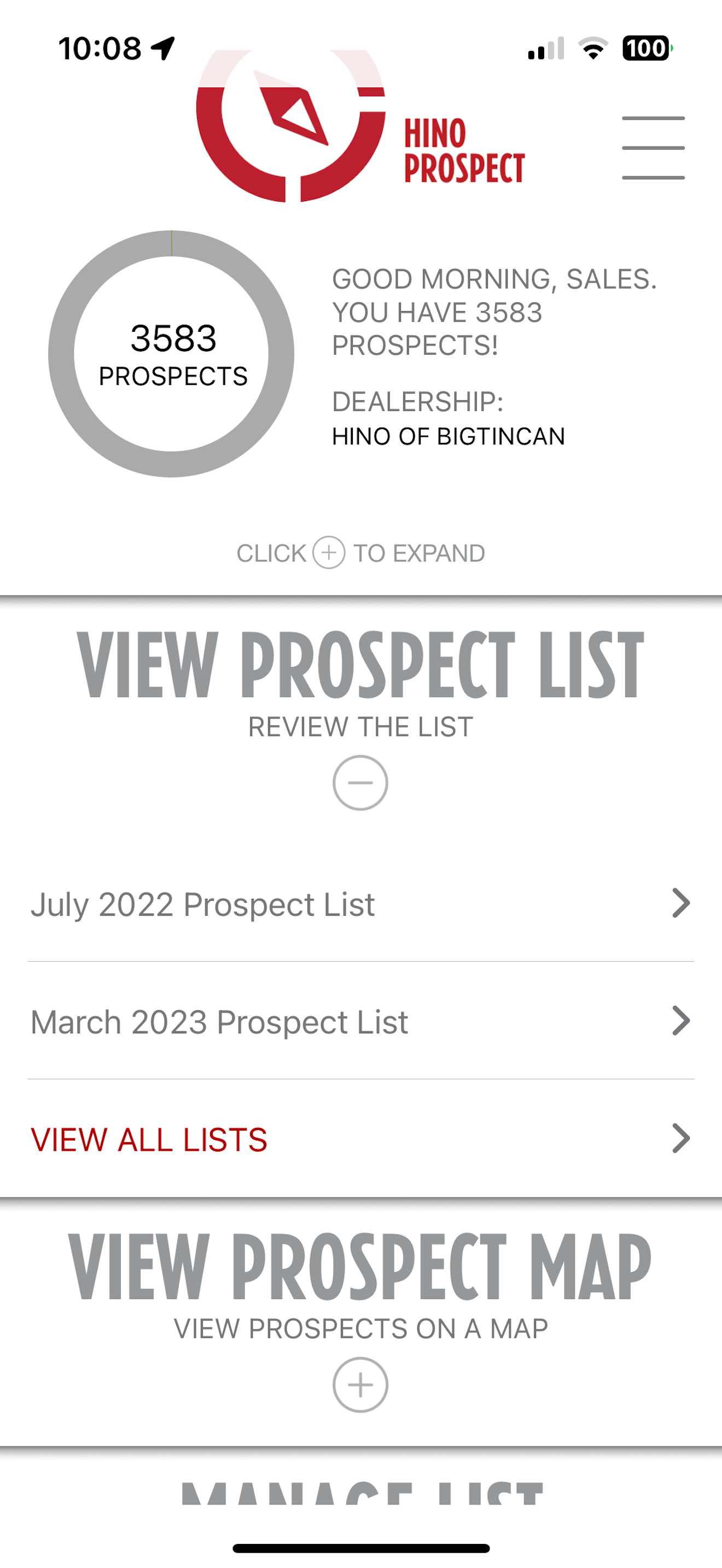 Hino Prospect