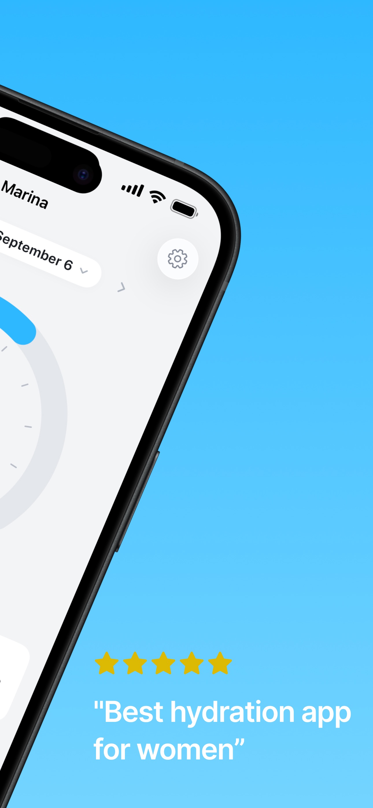 Screenshot 2 of Drippz: Water Intake Tracker