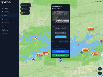 MyLake Live iPad screenshot