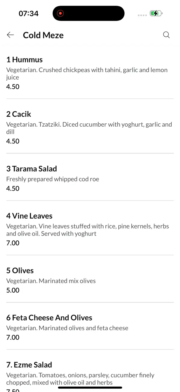 Screenshot #3 pour Chigwell BBQ Meze.