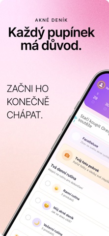 Akné deník screenshot