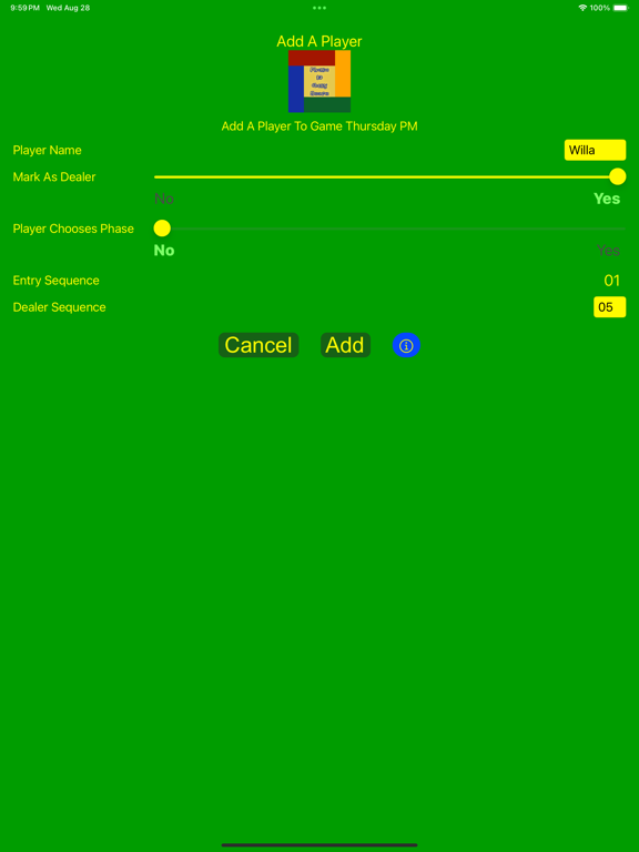 Screenshot #6 pour Phase 10 Easy Score