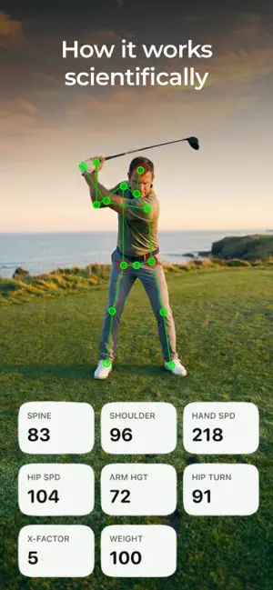 SwingForge Golf Swing Analyzer screenshot 3