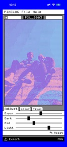 PIXEL86: Retro Media Editor screenshot