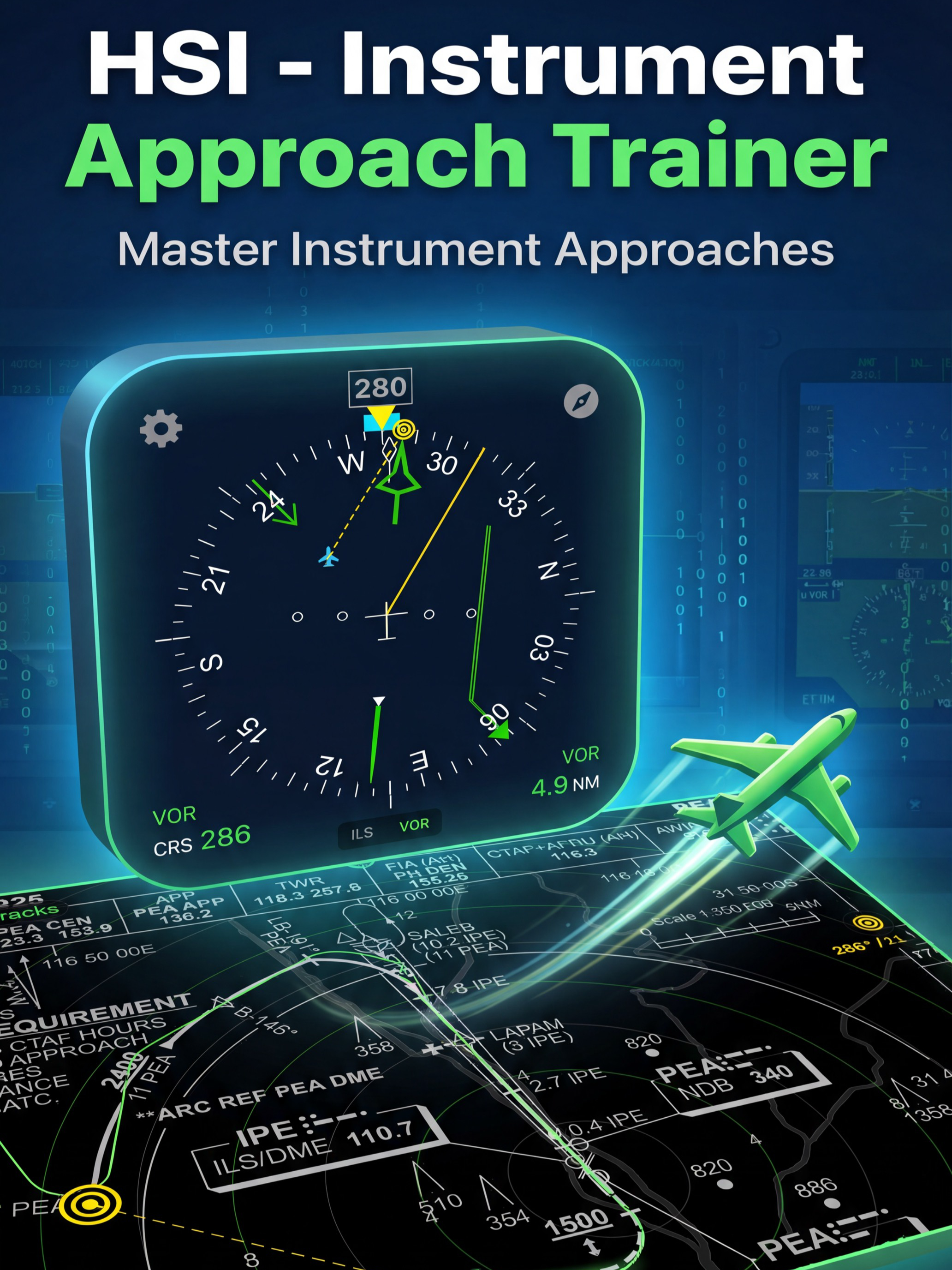 HSI - Instrument Approach Sim screenshot 11