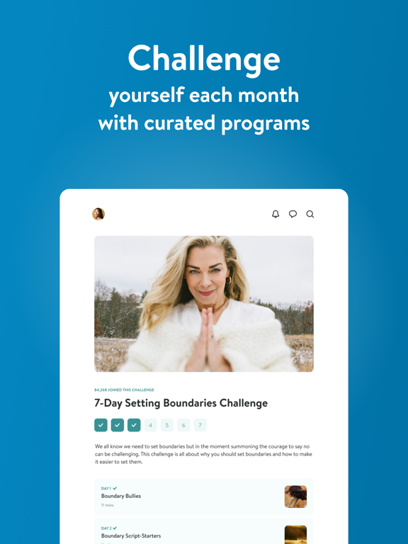 Insight Timer–Meditate & Sleep iPad screenshot 7 - Health & Fitness app