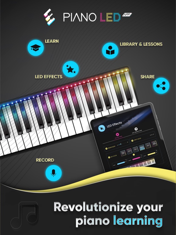 Screenshot #4 pour Piano LED App