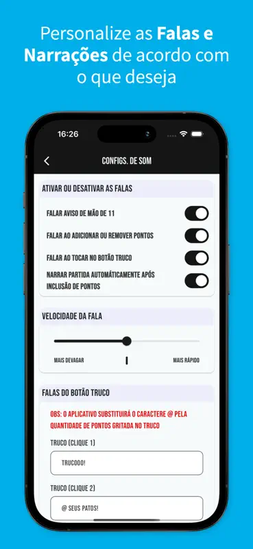 Marcador de Truco digital screenshot 5 of 5