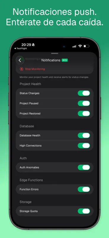 Supanator: Gestor de Supabase screenshot 5 of 9
