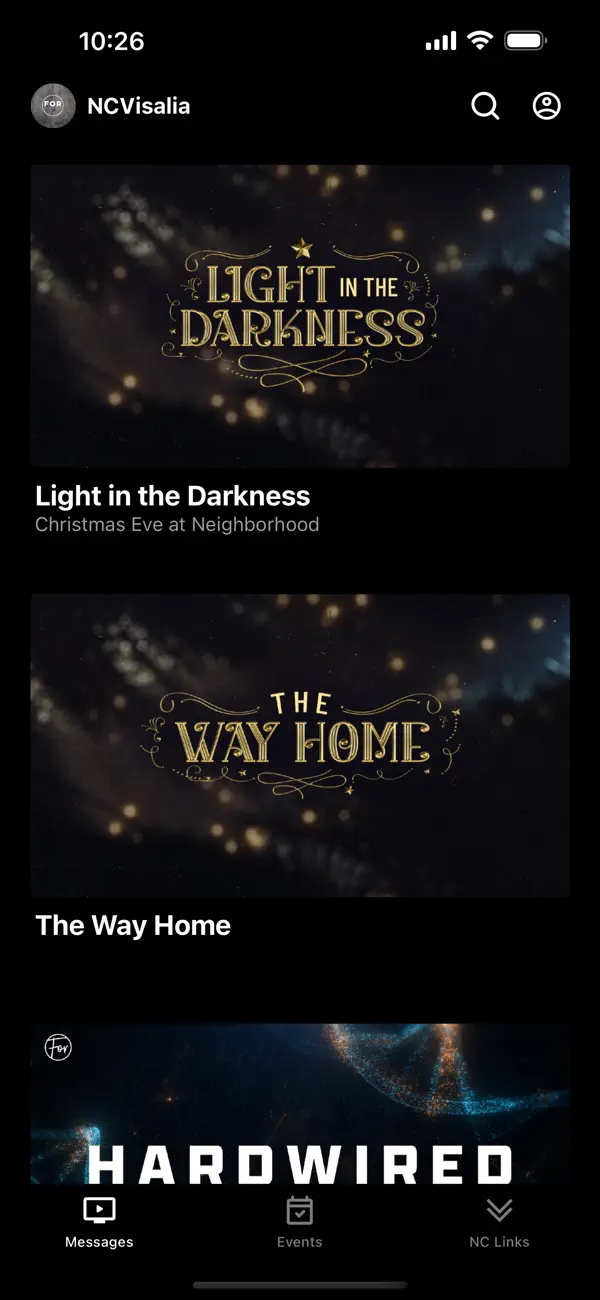 Screenshot #1 pour Neighborhood Church Visalia