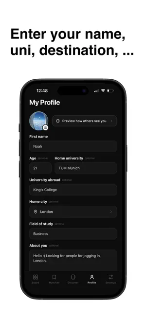 Erasmus Friends: Study Abroad screenshot 4