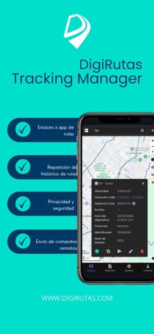 Tracking Manager DigiRutas screenshot