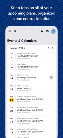 NICC MyCampus screenshot
