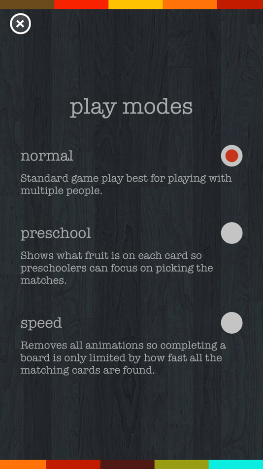 #2. Fruit Memory Game (iOS) โดย: Stephen G Lynn