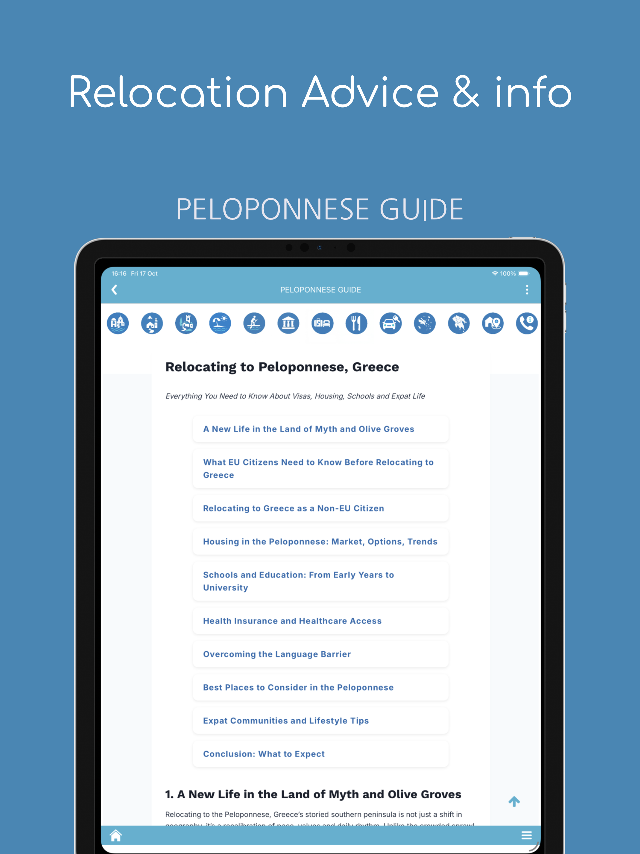 Peloponnese Guide screenshot 13