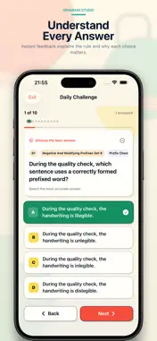 English Grammar Test: Practice screenshot 1