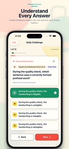 English Grammar Test: Practice app screenshot