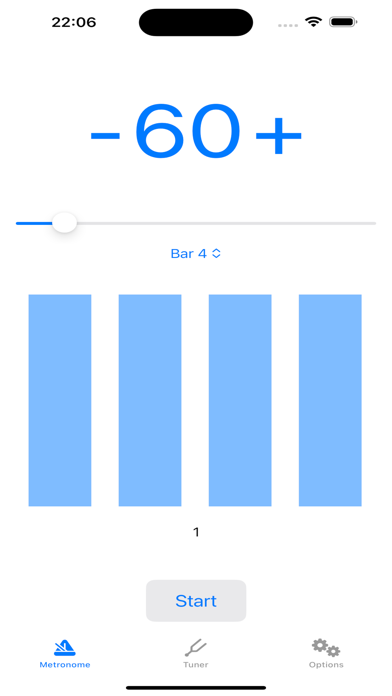 Screenshot #1 pour metronome for practice