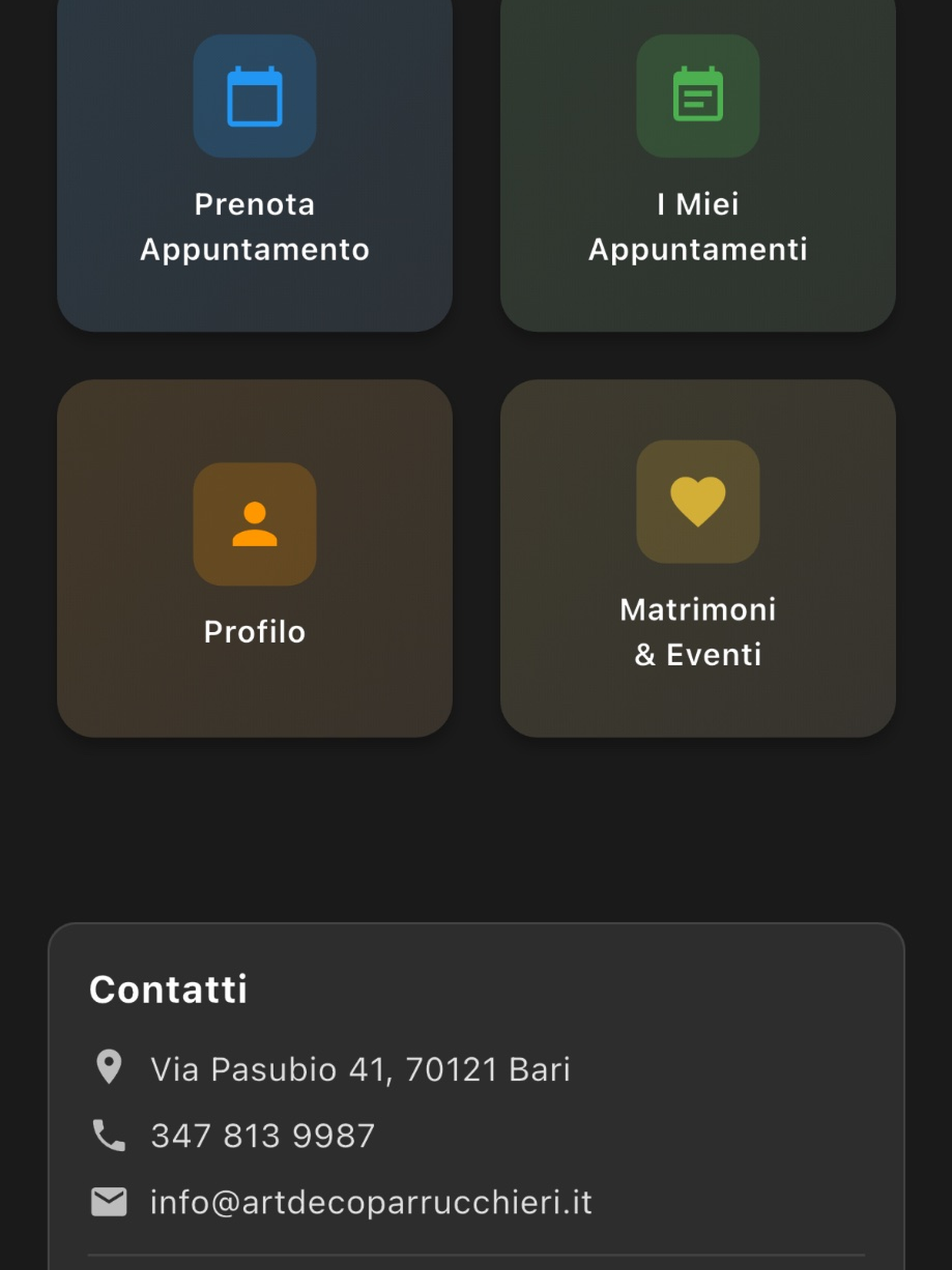 Art decò parrucchieri