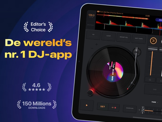 DJ Mixer - edjing Mix iPad app afbeelding 1