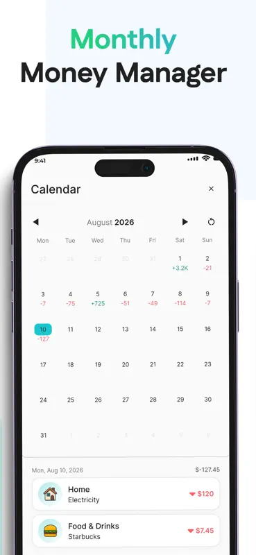 Rolly: AI Money Budget Planner screenshot 8 of 10