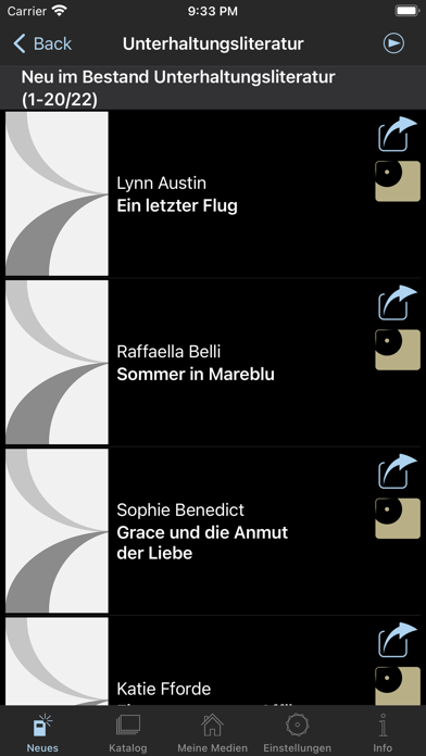 BHB Lesezeit Screenshot