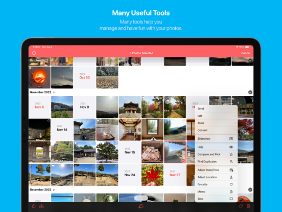 HashPhotos iPad app afbeelding 6