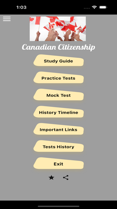 Canadian Citizenship Test-2024 Screenshot