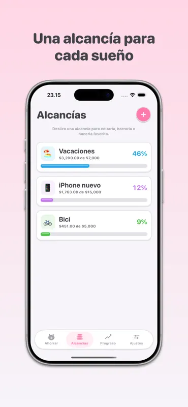 Hucha, Ahorro, Meta, Objetivo screenshot 3 of 5