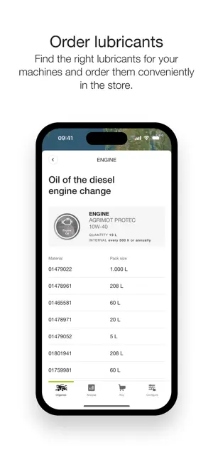 CLAAS connect iPhone screenshot 5